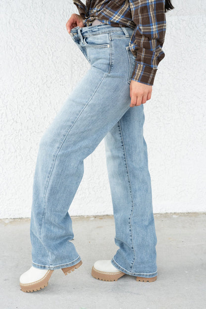 Judy Blue Jennifer High Rise Straight Leg Jeans
