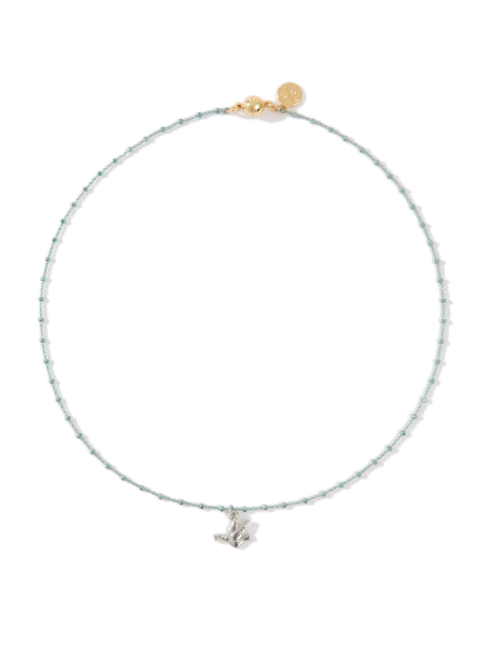 Little Dove Necklace - Metallic Celestial