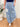 Flower Of Power Pants - Denim