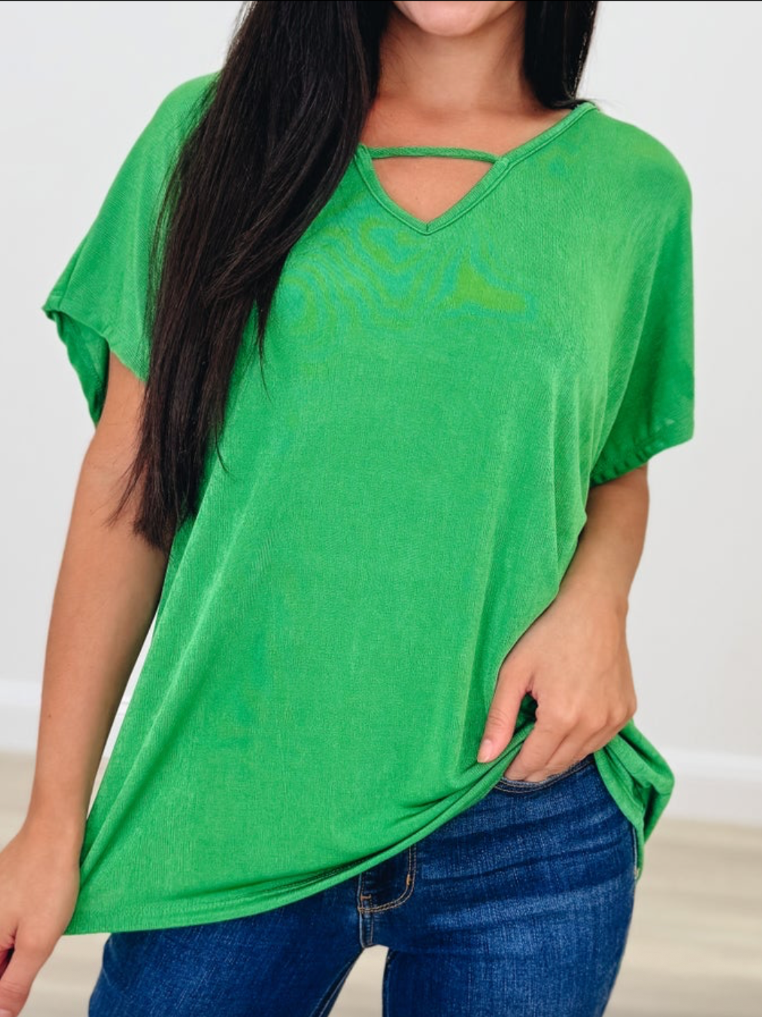 Basic Meets Style Top - 2 Colors!