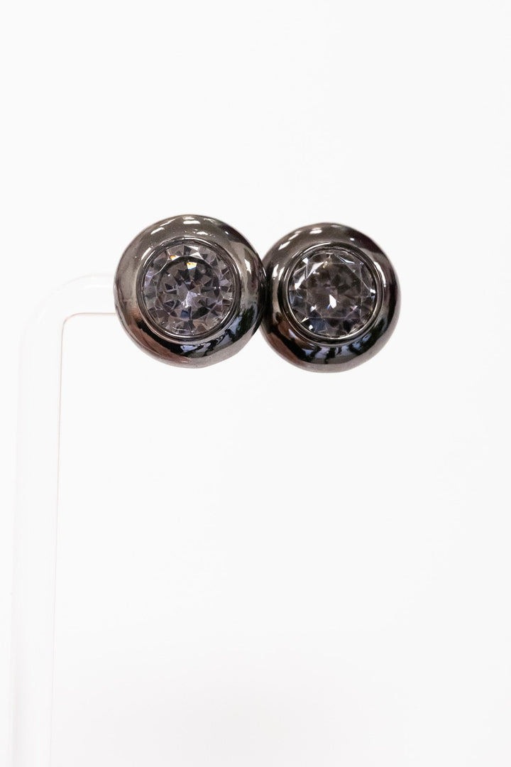 Simply The Best Earrings - Metallic Espresso