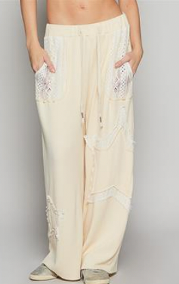 Like It That Way Pants - Cream
