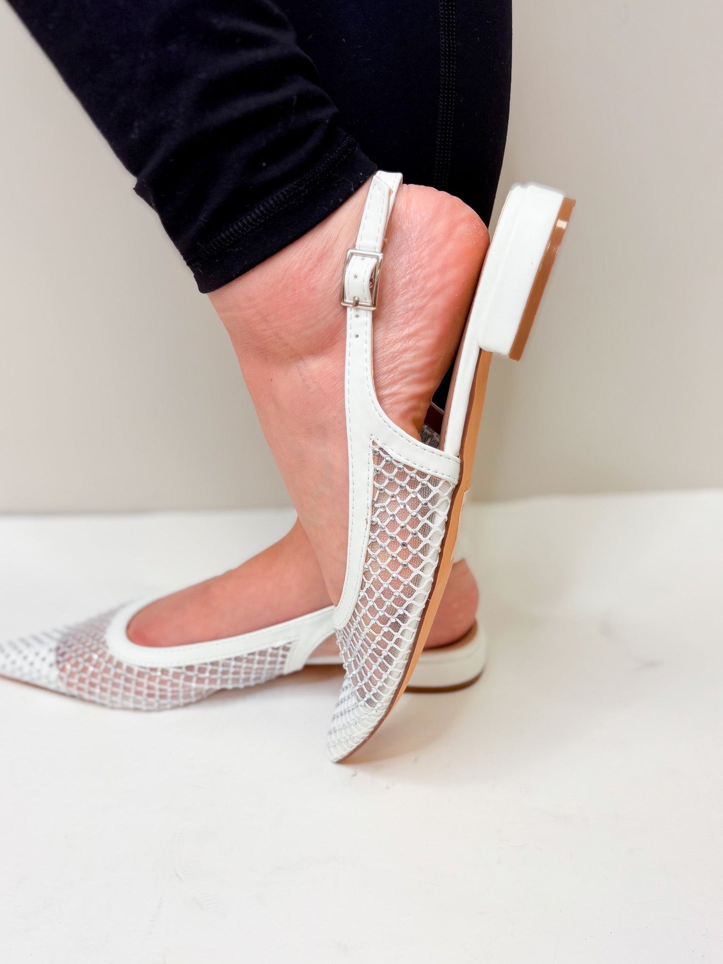 Kenna Flats - White