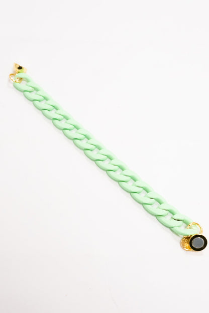 Shakira Bracelet - Matte Neon Green