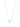 Madrid Necklace - Liquid Metallic Pearl White Snow Glow