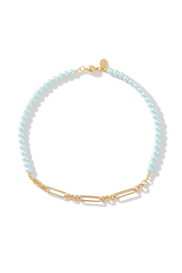 Everything Counts Necklace - Aqua