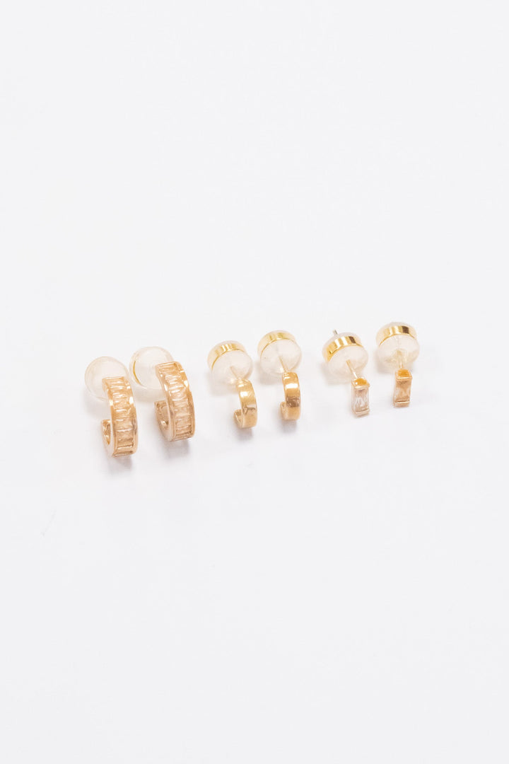 Dream Set Earrings - Metallic Whisper