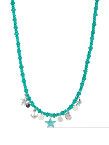 Hidden Beach Necklace - Turquoise