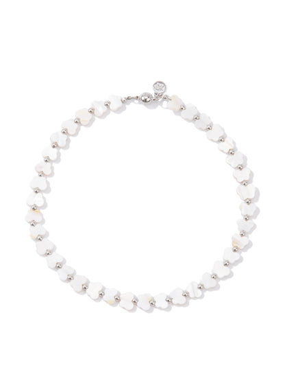 Twilight Butterfly Necklace - Pearl