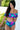 Reversible Tropical Off The Shoulders Two Piece Set Bikini