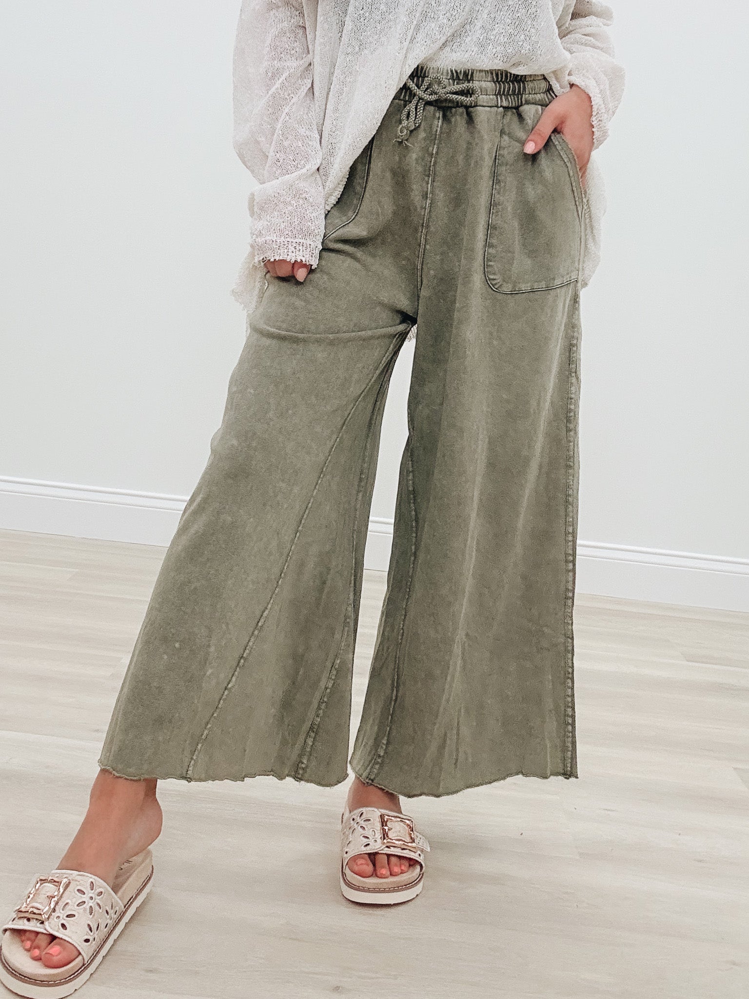 Known & Loved Wide Leg Pants - 2 Colors!