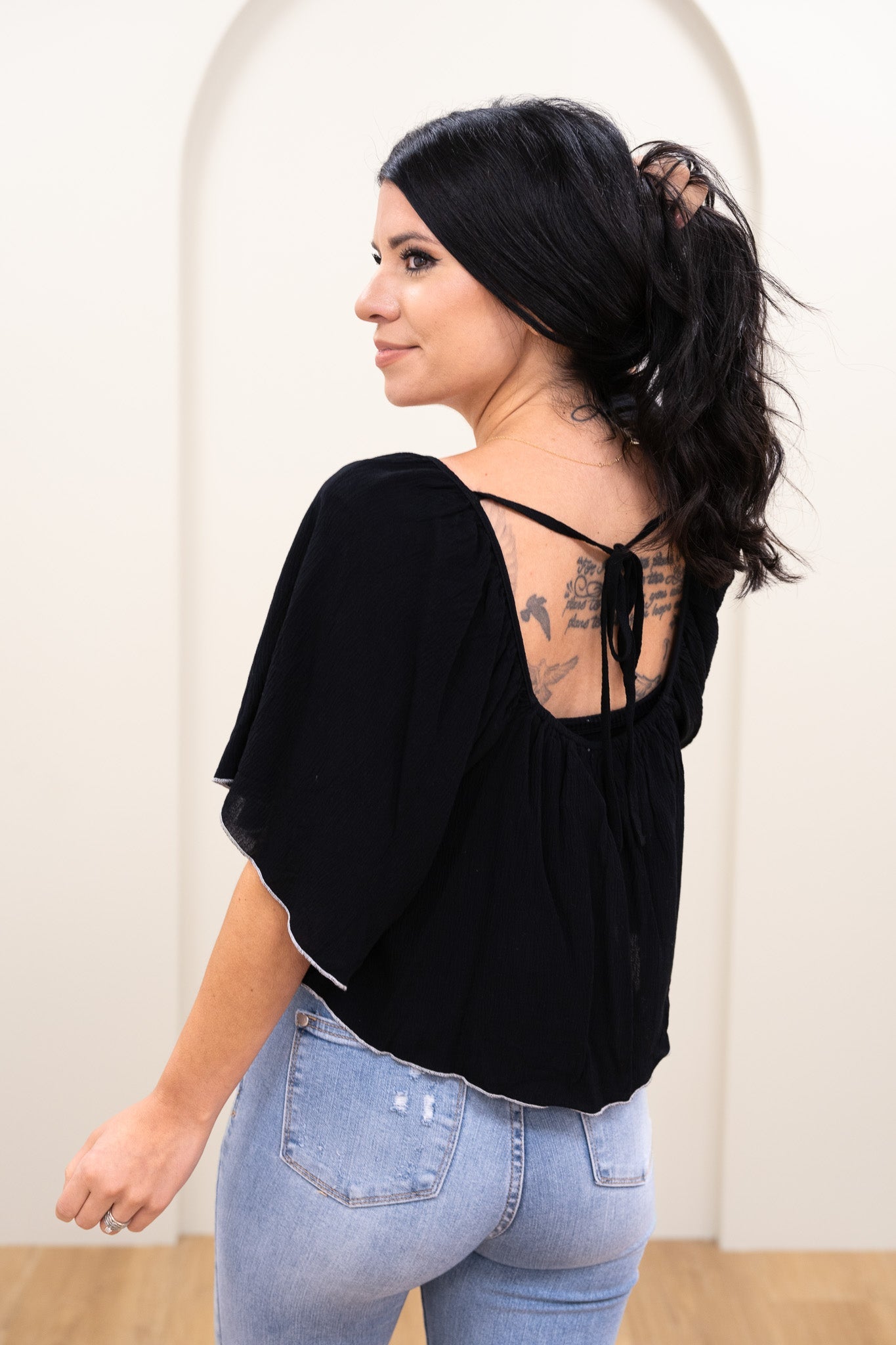 What A Baby Doll Top