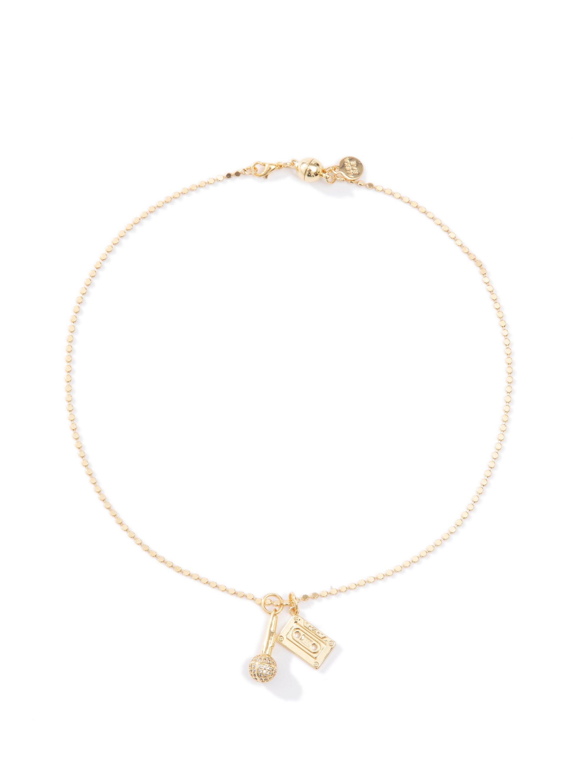 Throw The Mic Necklace