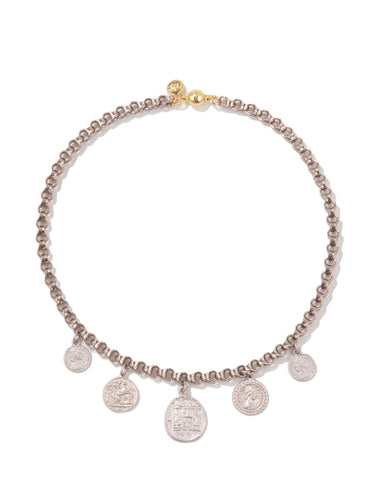 Debra Necklace - Platinum