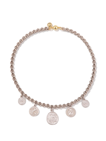 Debra Necklace - Platinum