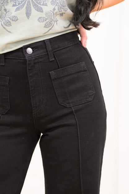 Vibrant M.i.U Big Crush Wide Leg Jeans