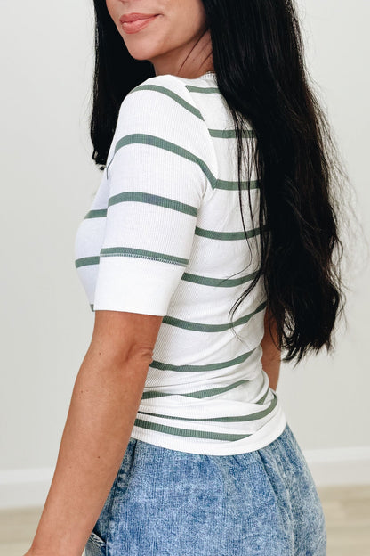 Line It Up Top - 2 Colors!