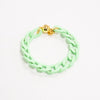 Shakira Bracelet - Matte Neon Green