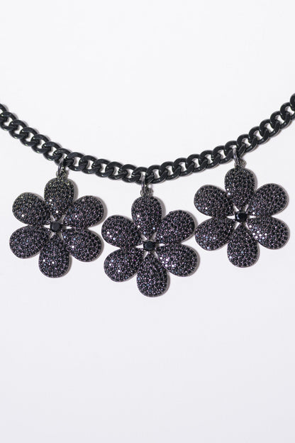 Bloomline Necklace - Black