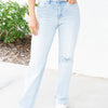 Queen Of Pop By Judy Blue - Destroy 90's Straight Jeans *JB