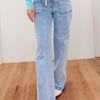 Boho Breeze By Risen - Straight Pull On Jeans- Medium