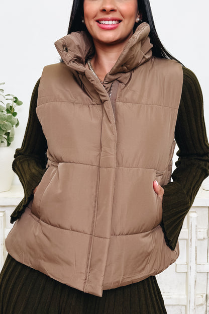 Chill Breaker Zip Up Puffer Vest - 5 Colors!