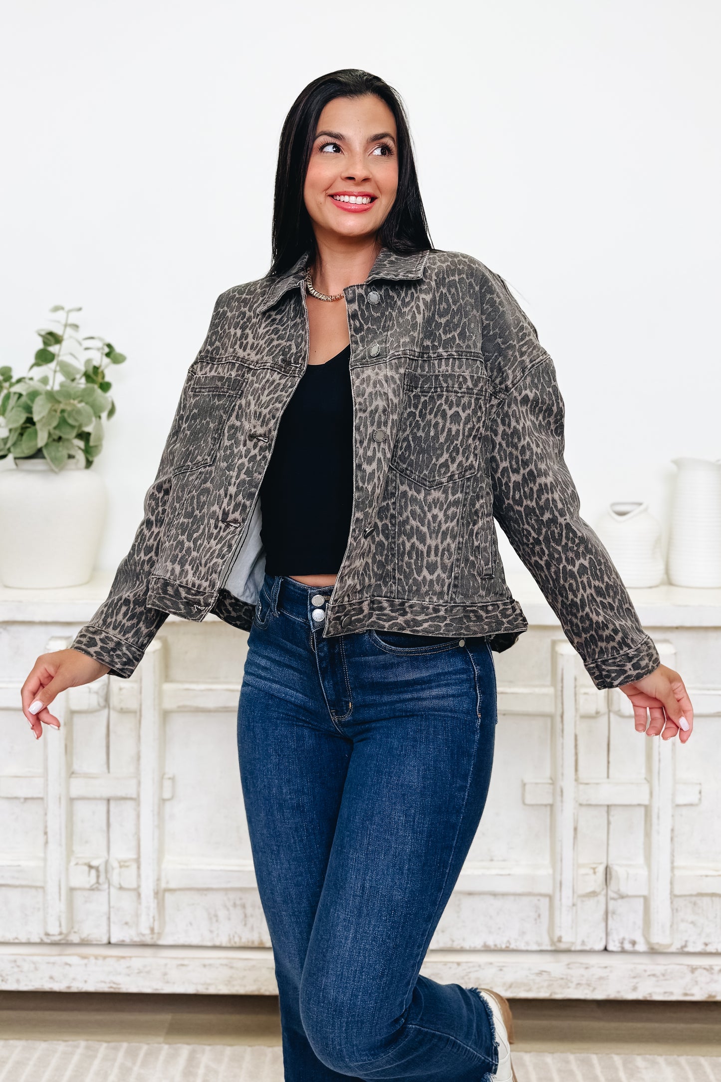 Finders Keepers Leopard Jacket