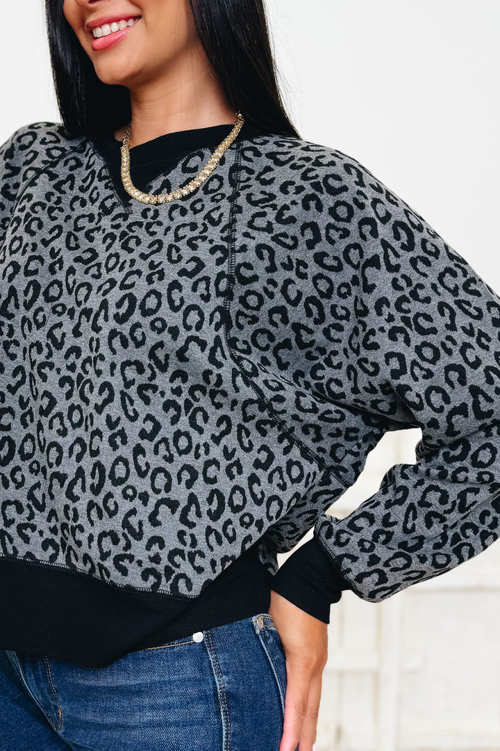 Bold Ambition Leopard Sweater