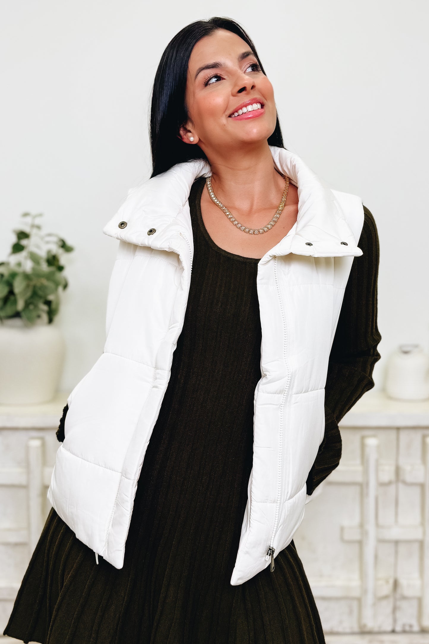 Chill Breaker Zip Up Puffer Vest - 5 Colors!