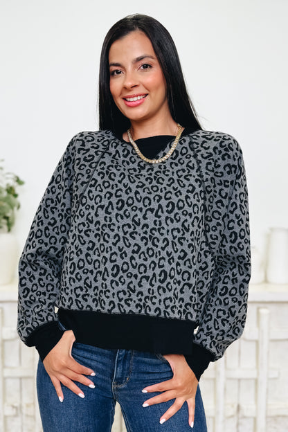 Bold Ambition Leopard Sweater