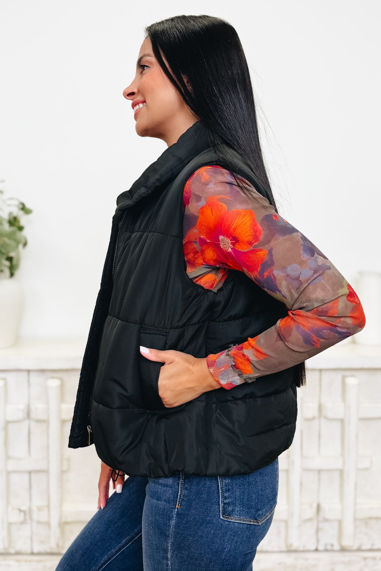 Chill Breaker Zip Up Puffer Vest - 5 Colors!