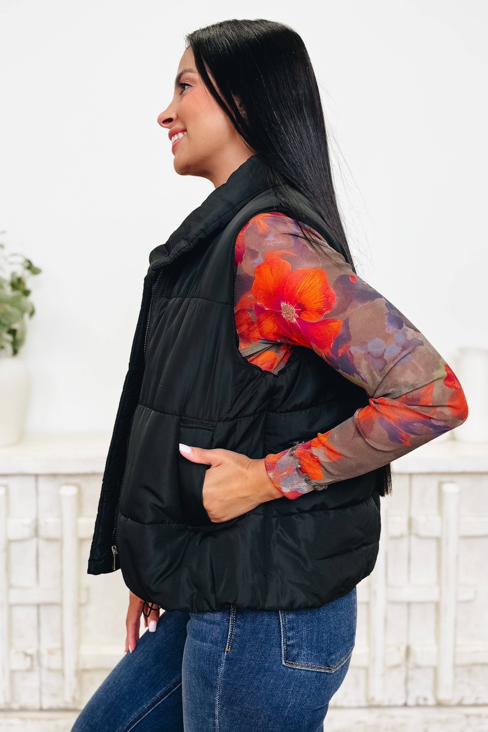Chill Breaker Zip Up Puffer Vest - 5 Colors!