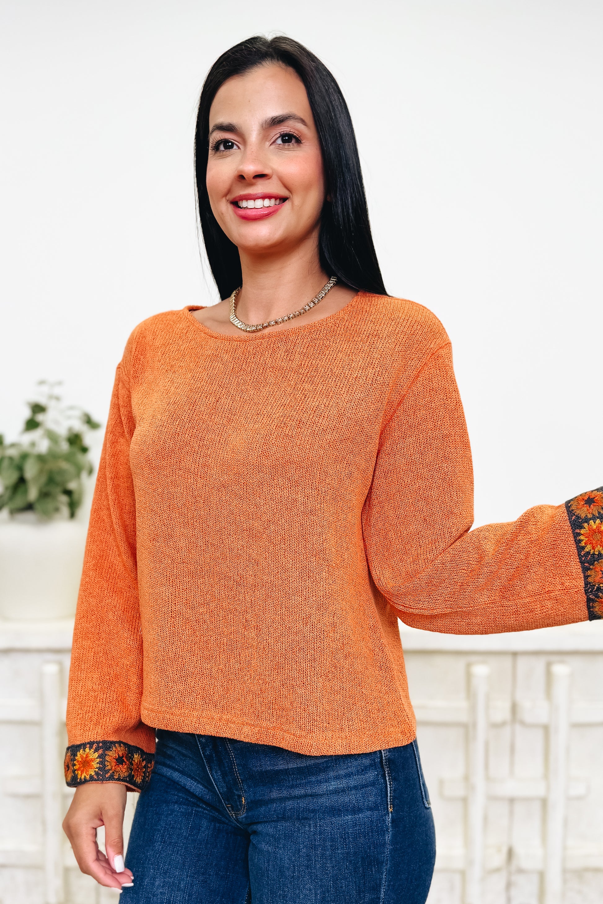 Boho Bloom Top