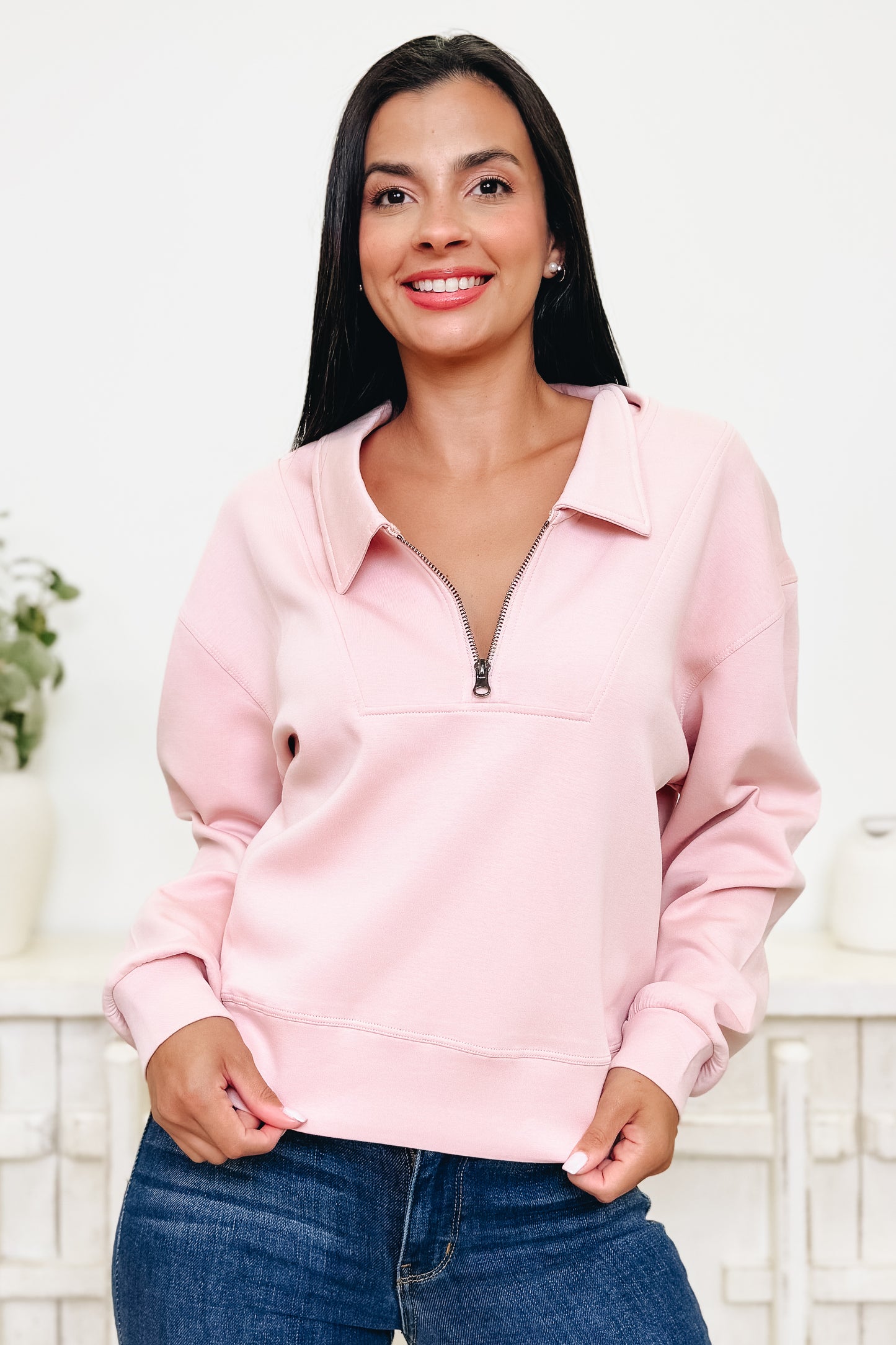 Peak Performance Quarter Zip Top- 2 Colors!