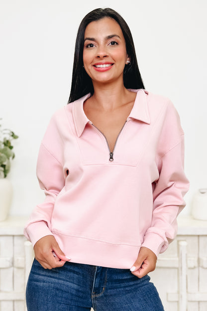 Peak Performance Quarter Zip Top- 2 Colors!