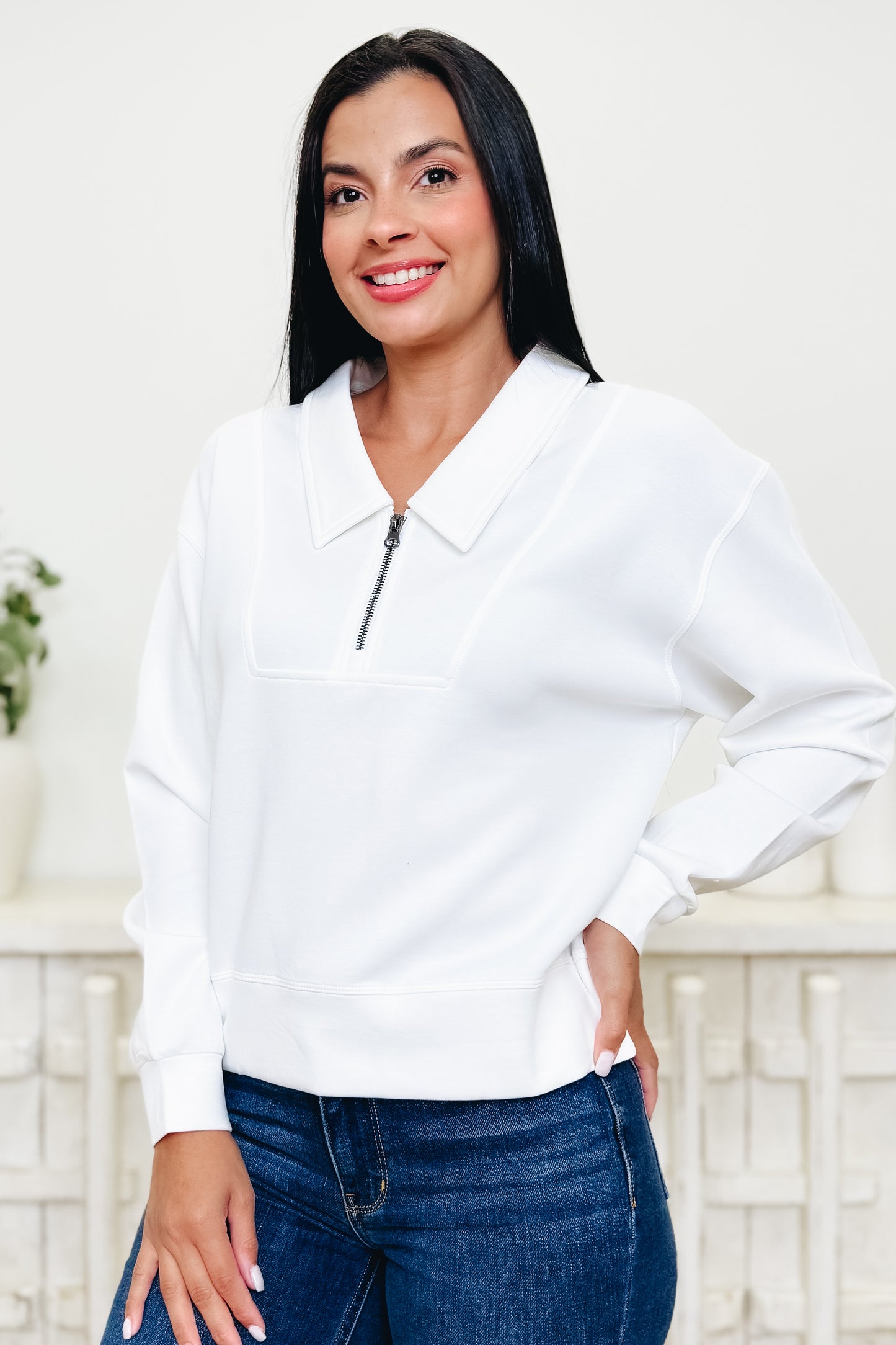 Peak Performance Quarter Zip Top- 2 Colors!