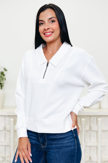 Peak Performance Quarter Zip Top- 2 Colors!