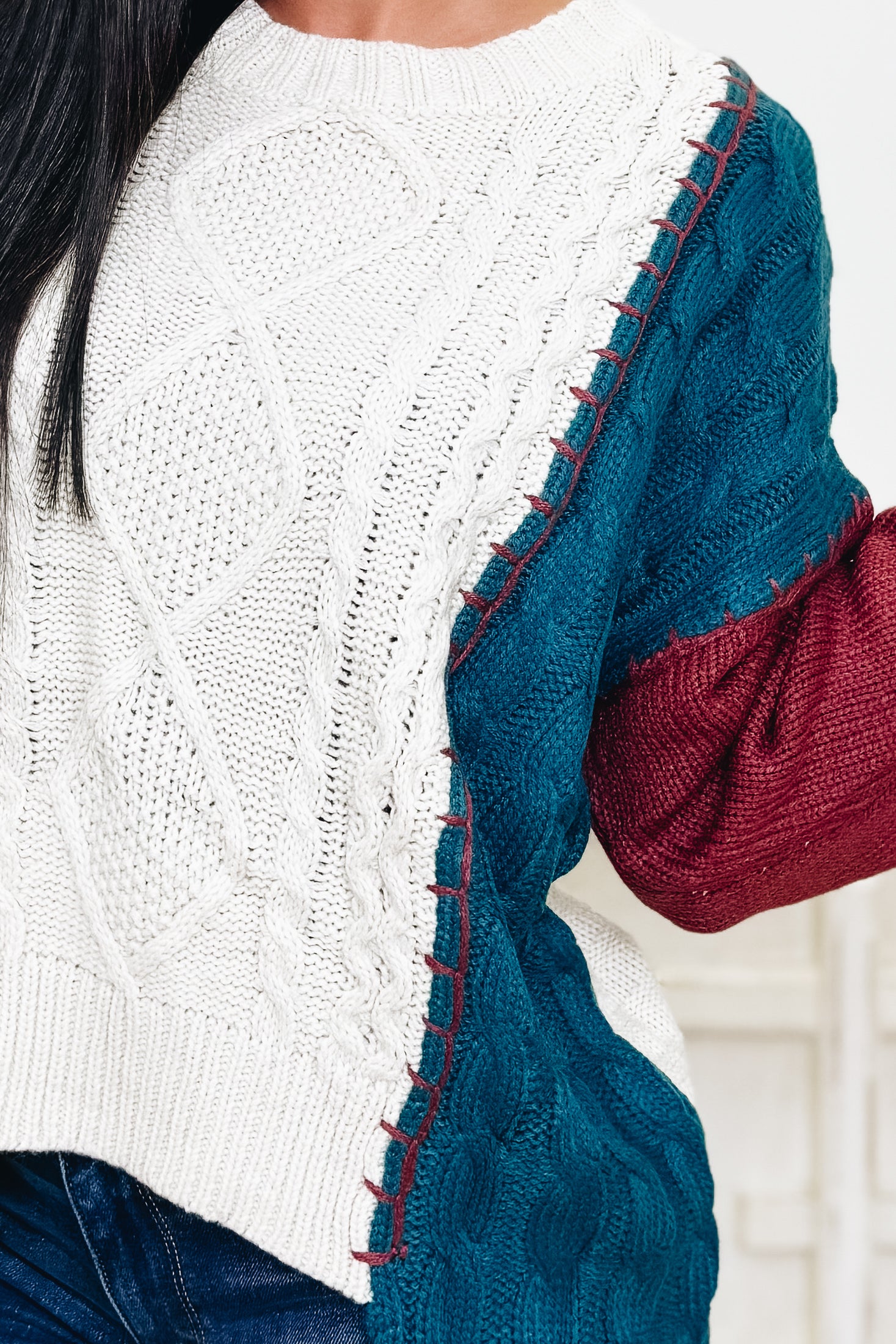Falling For You Sweater Top