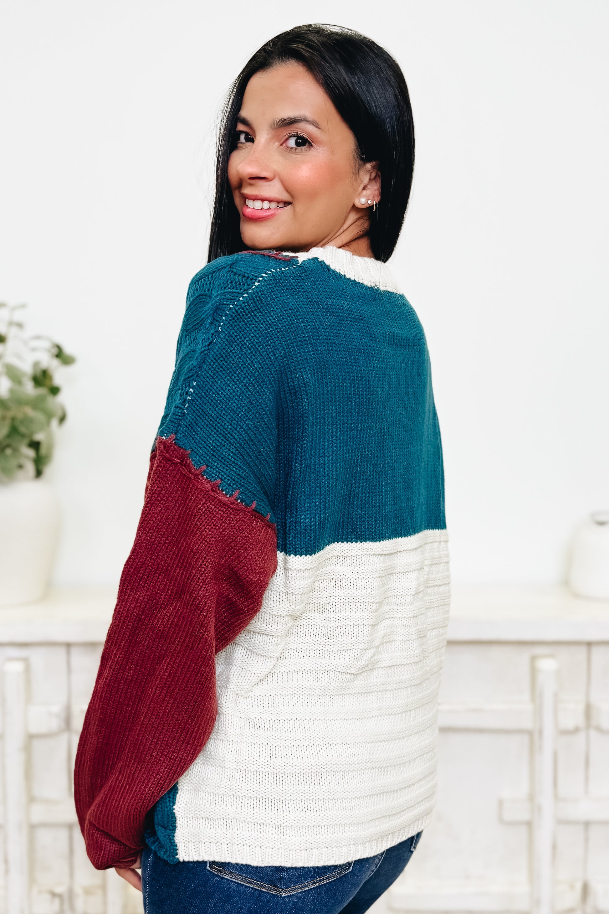 Falling For You Sweater Top