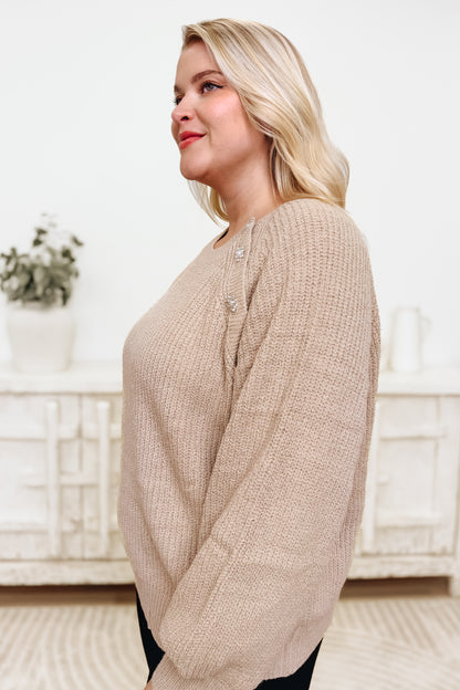 Being Intentional Sweater - 2 Colors!