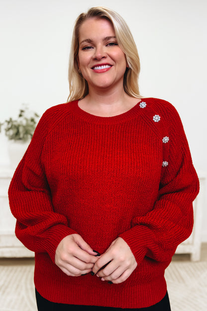 Being Intentional Sweater - 2 Colors!