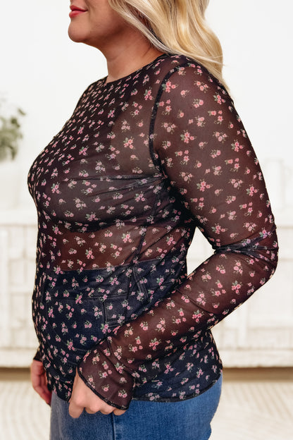 Into To Fruition Floral Top- 2 Colors!