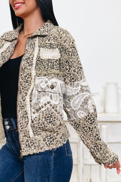 Little Kiss Leopard Jacket