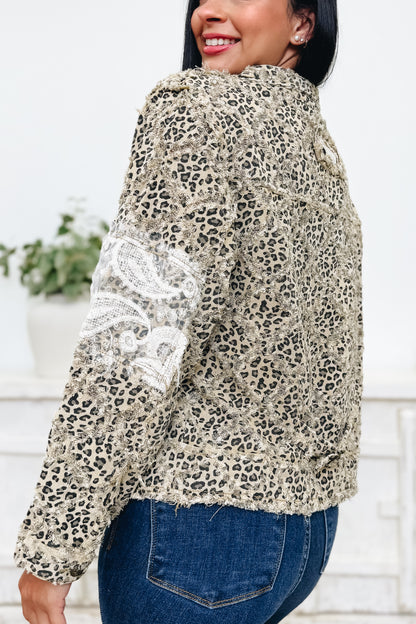 Little Kiss Leopard Jacket