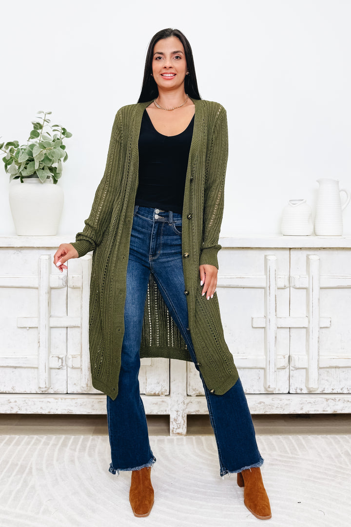 Gotta Let 'Em Know Cardigan - 2 Colors!