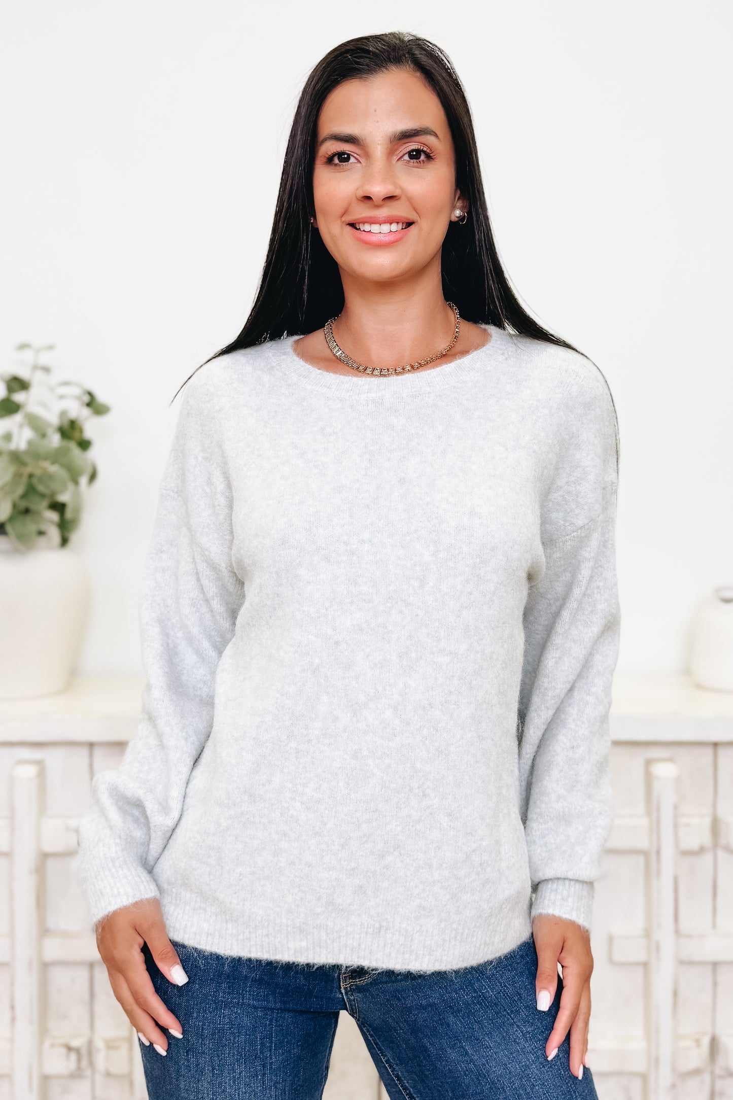 The Big Three Bows Sweater - 2 Colors!