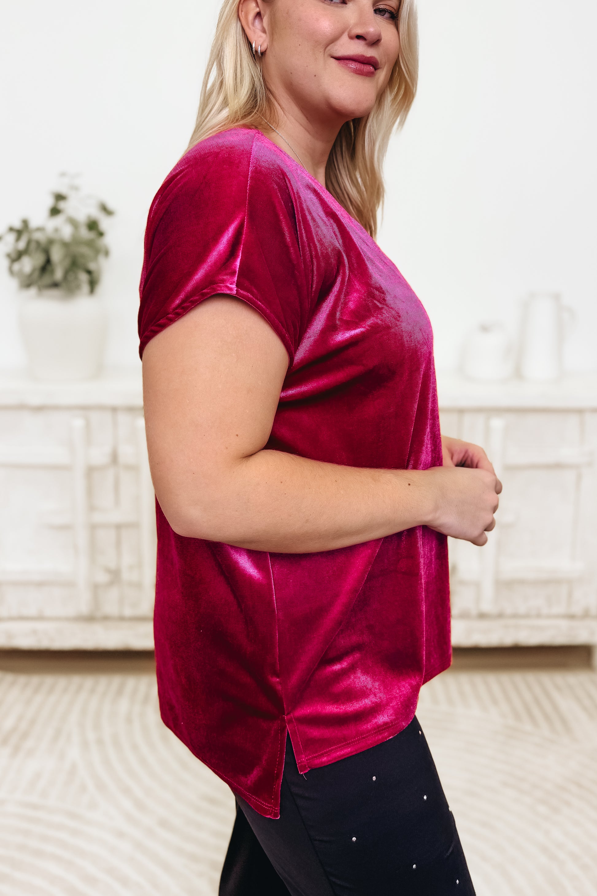 Velvety Sweet Top - 2 Colors!
