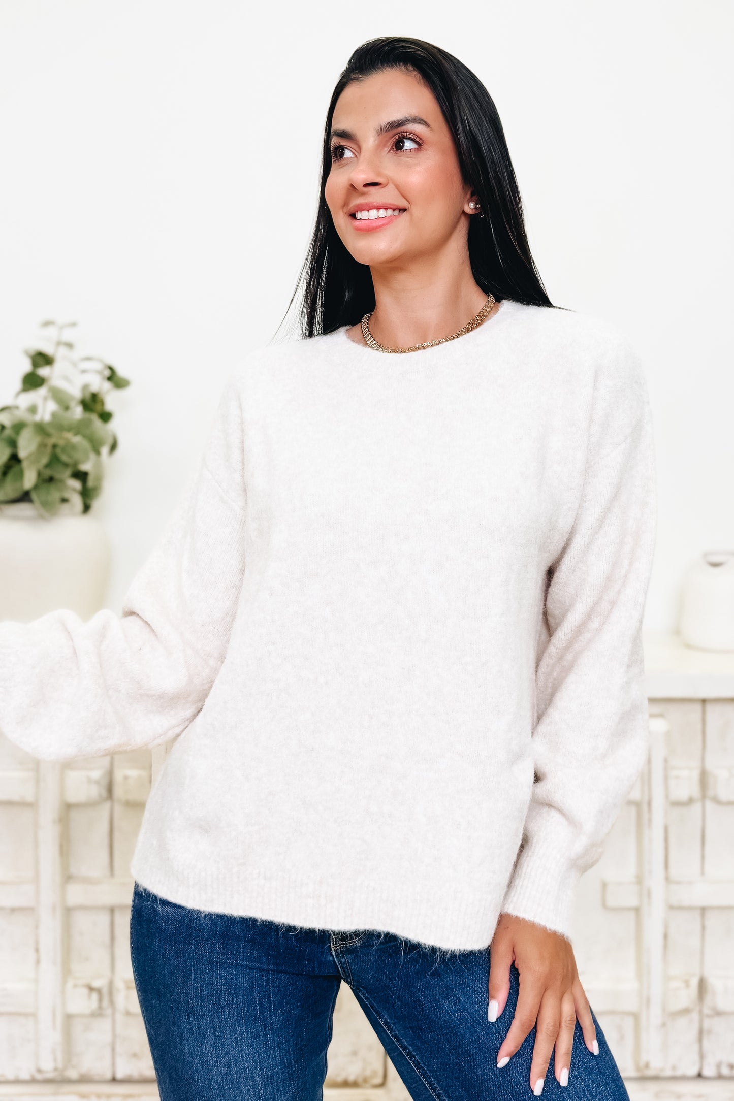 The Big Three Bows Sweater - 2 Colors!