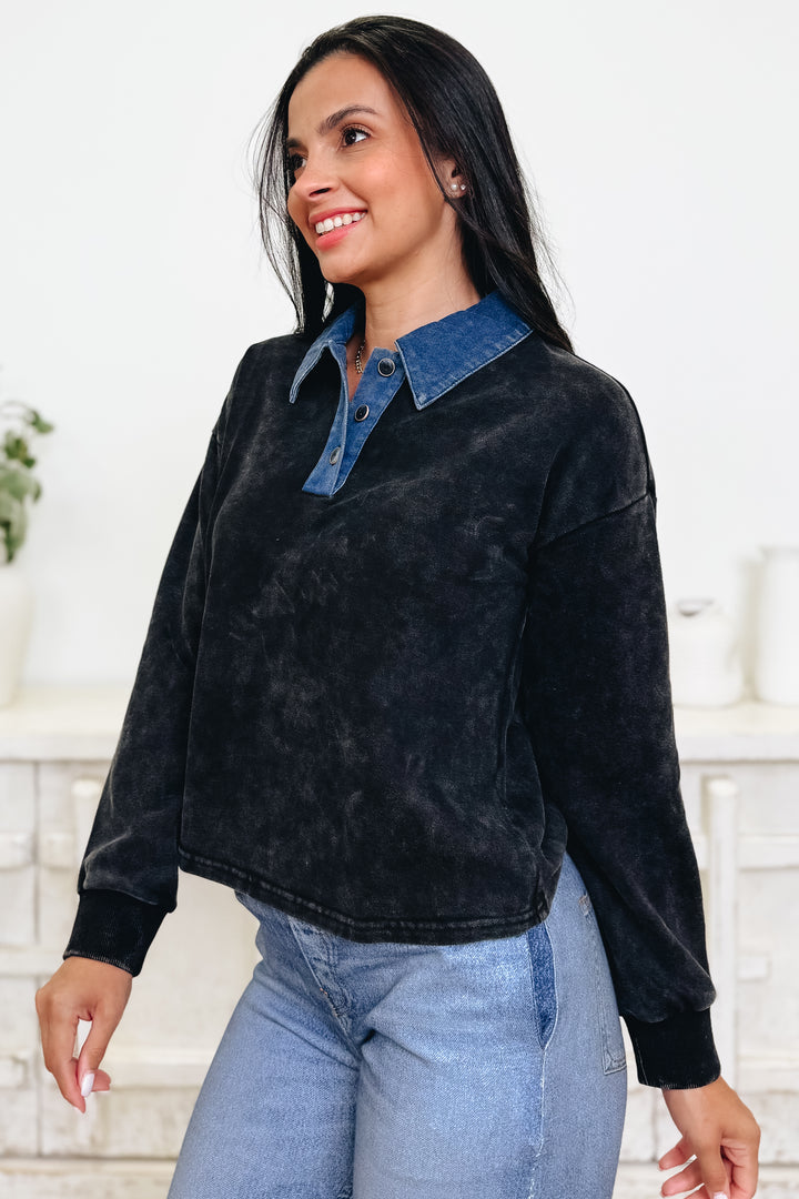 Get Up & Go Polo Top - 2 Colors!