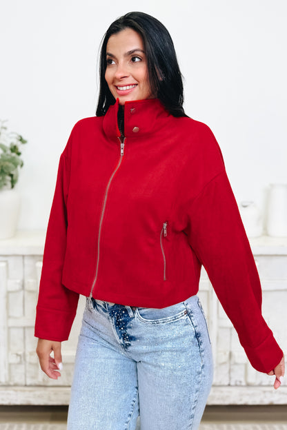 Red Rock Suede Jacket